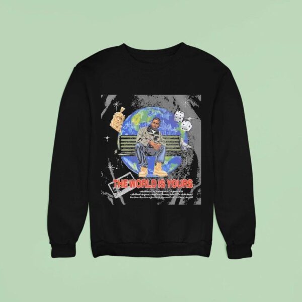 Nas The World Is Yours Years Of Illmatic Sweatshirt
