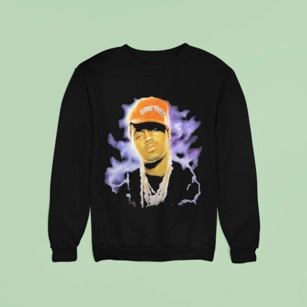 Nasir Jones Nas New York Photo Sweatshirt