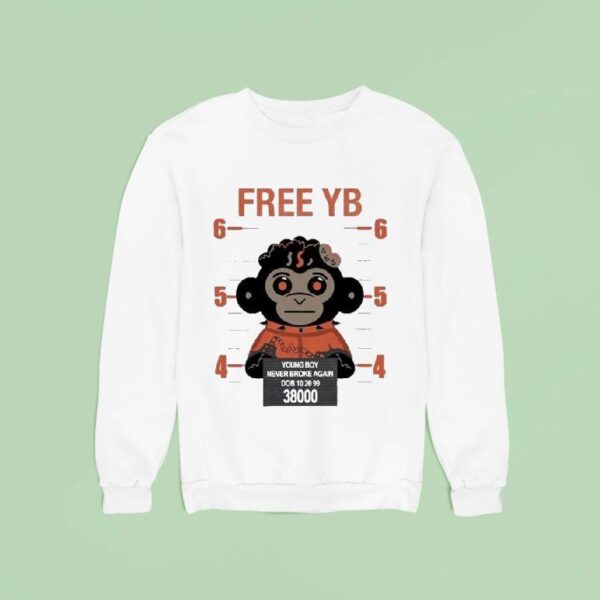 Never Broke Again Free Fb Yuong Boy Sweatshirt