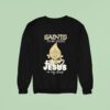 New Orleans Saints In My Veins Jesus In My Hear Sweatshirt