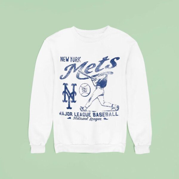 New York Mets Major League Baseball National League Since Sweatshirt