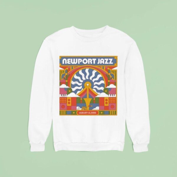 Newport Jazz August Fort Adams State Park Newport Ri Sweatshirt
