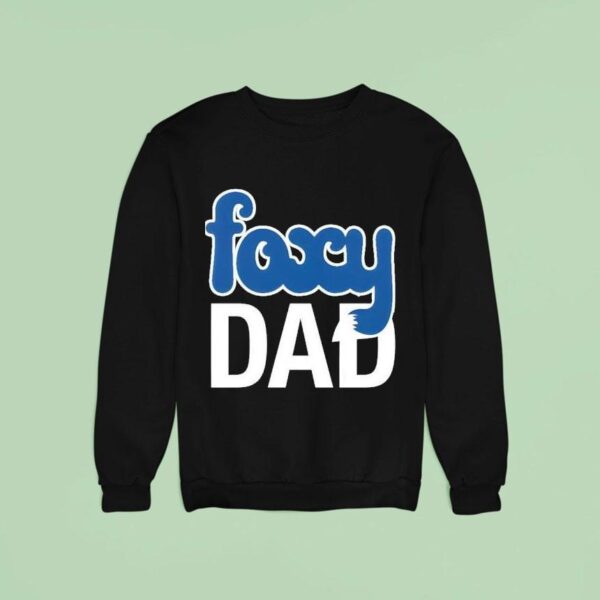 Nick Wilde Wearing Foxy Dad Sweatshirt