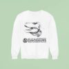 No To Ai Generated Dinosaurs Keep Paleoart Human Sweatshirt