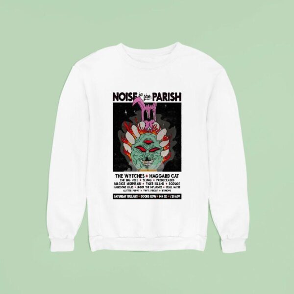 Noise In The Paris The Wytches Haggard Cat Huddersfield Sweatshirt