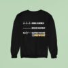 Normal Heartbeat Deceased Heartbeat And Heartbeat Watching Milwaukee Brewers Sweatshirt