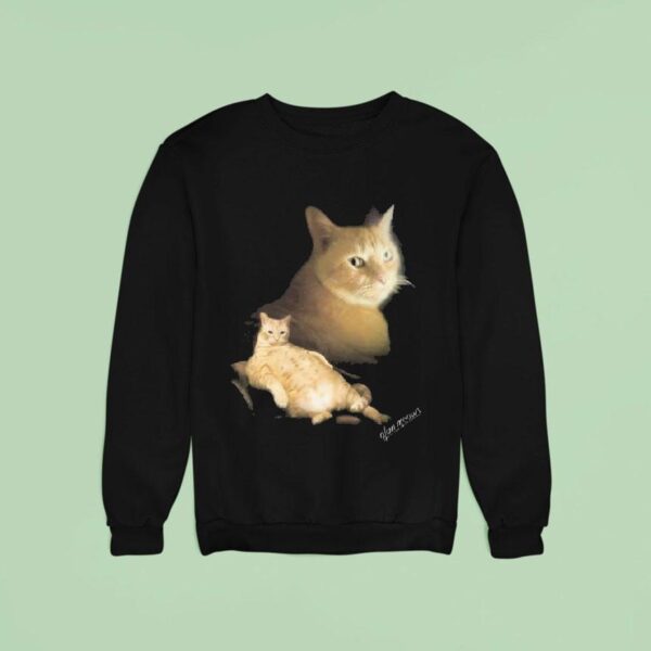 Olan Meows Oli The Chonk Ca Sweatshirt