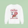 Old Style Beer Color Pizza Bar Chi Town Sweatshirt