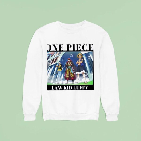 One Piece Law Kid Luffy Sweatshirt