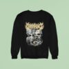 Open Kasket Cut Ou Sweatshirt