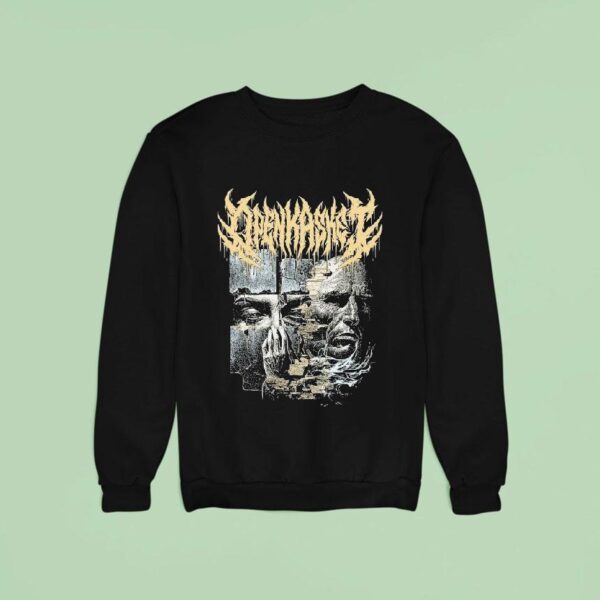 Open Kasket Cut Ou Sweatshirt