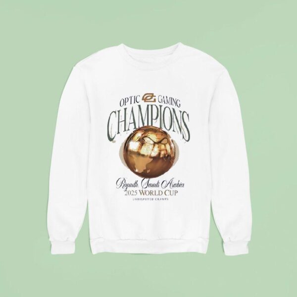 Optic Gaming Champions Riyadh Saudi Arabia World Cup Sweatshirt