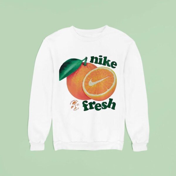 Orange Nike Fresh Sweatshirt