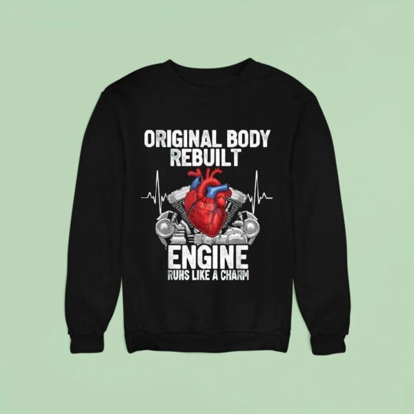 Original Body Rebuilt Engine Runs Like A Charm Open Hear Sweatshirt