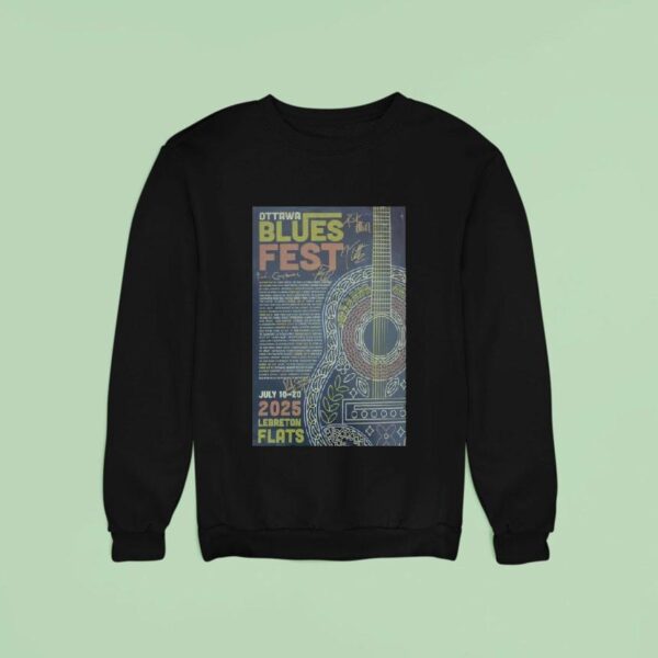Ottawa Bluesfest Memorabilia Autographed Sweatshirt