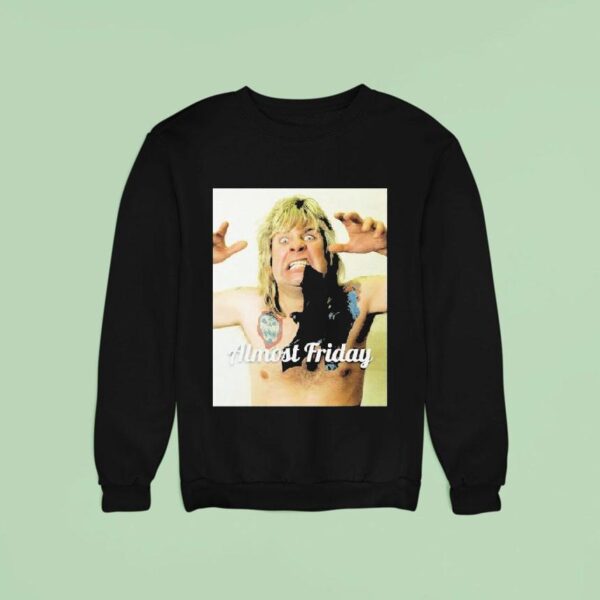 Ozzy Osbourne Almost Friday Sweatshirt
