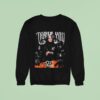 Ozzy Osbourne Fire Horns Thank You Collage Sweatshirt