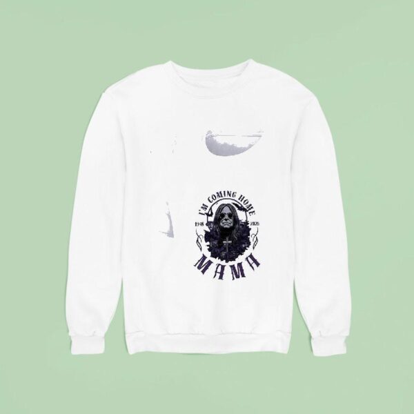 Ozzy Osbourne Mama I M Comming Home Sweatshirt
