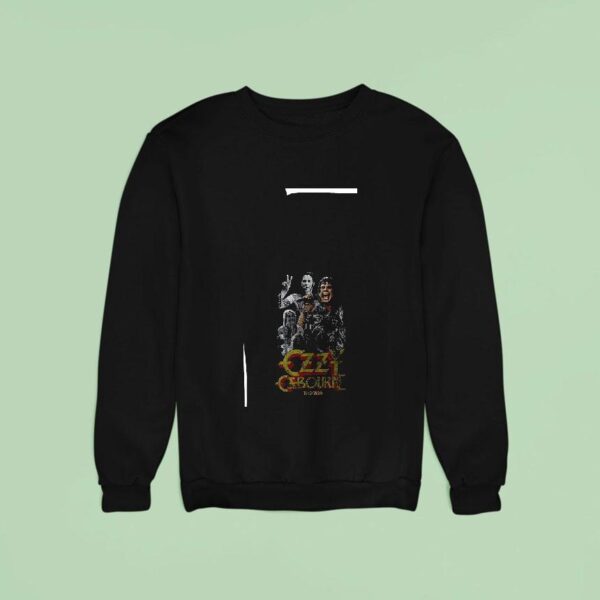 Ozzy Osbourne Memorial Graphic Sweatshirt