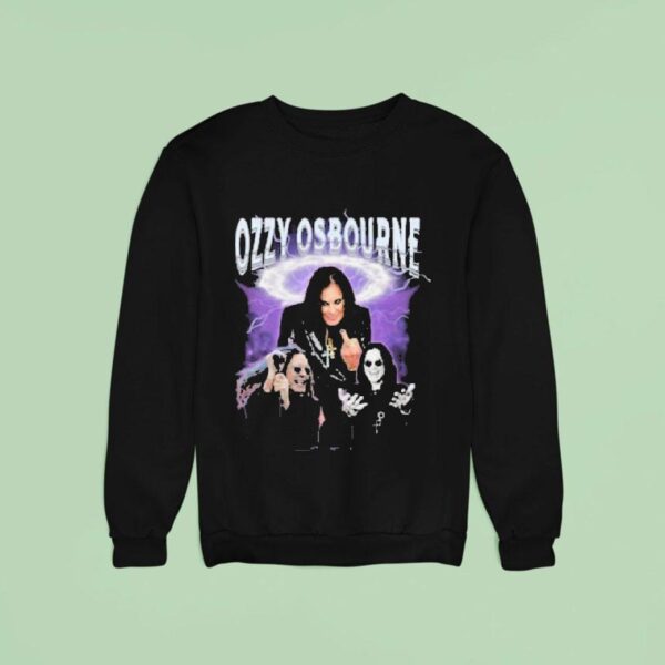 Ozzy Osbourne Middle Finger Sweatshirt