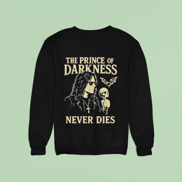 Ozzy Osbourne Never Dies The Prince Of Darkness The Dark Maestro Sweatshirt