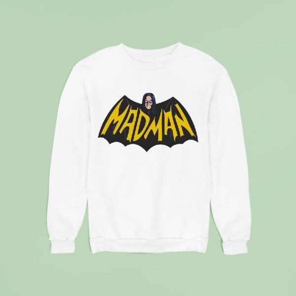 Ozzy Osbourne Style Of The Batman Logo Sweatshirt