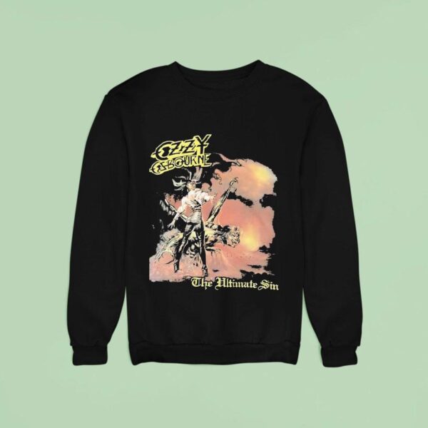 Ozzy Osbourne The Ultimate Sin Vintage Sweatshirt