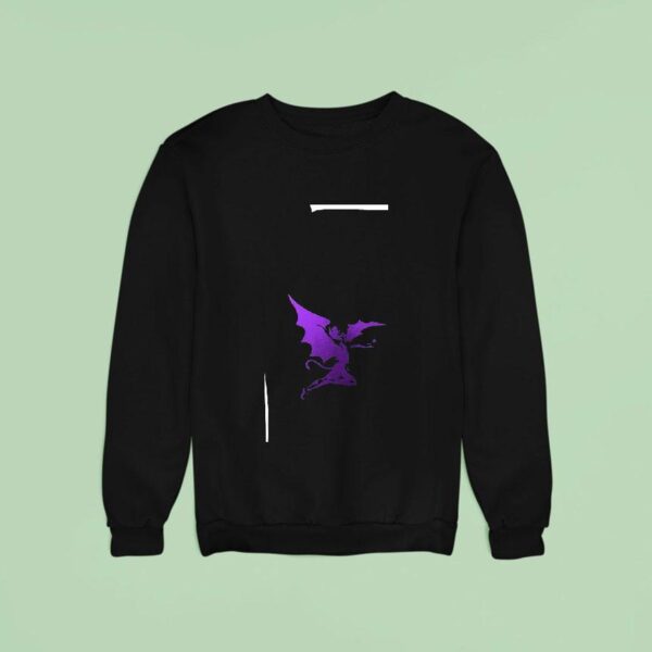 Ozzy Ozbourne Mama I M Coming Home Hot Devil Silhouette Sweatshirt