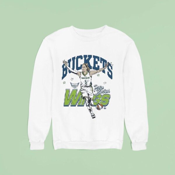 Paige Bueckers Buckets Dallas Wings Sweatshirt