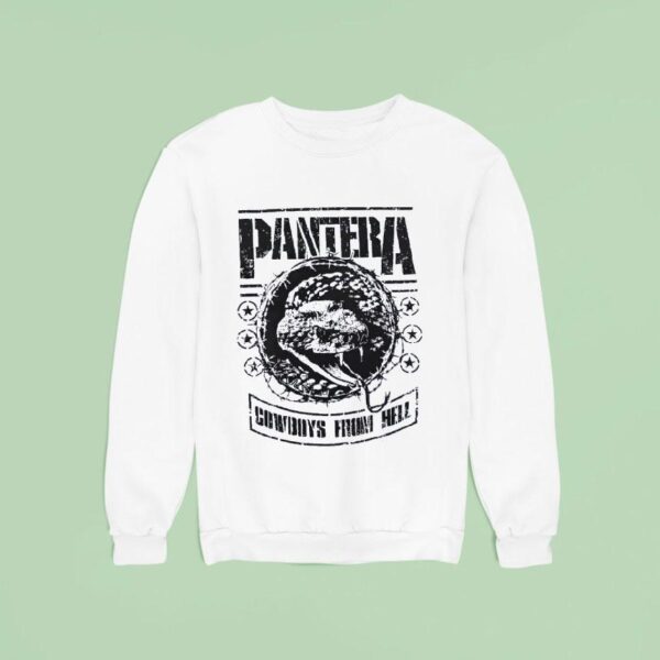 Pantera Cowboys From Hell Snake Sweatshirt