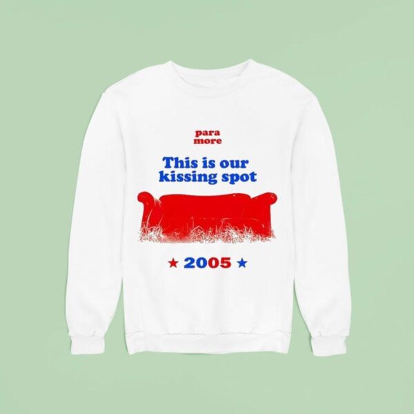 Paramore This Is Our Kissing Spot Sofa Sweatshirt
