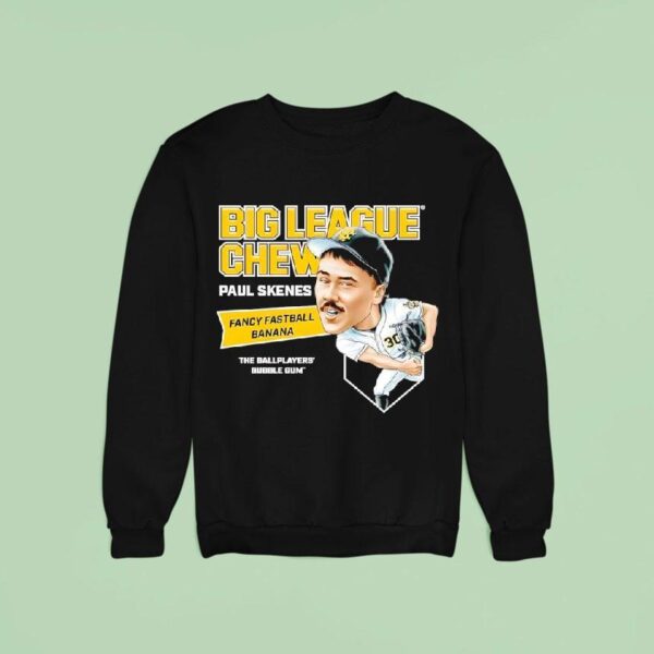 Paul Skenes Big League Chew Fancy Fastball Banana The Ballplayers Bubble Gum Sweatshirt
