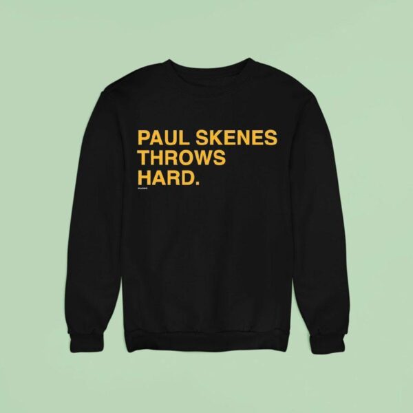 Paul Skenes Throws Hard Sweatshirt
