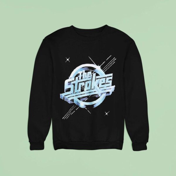 Pedro Pascal Wearing The Strokes Sweatshirt