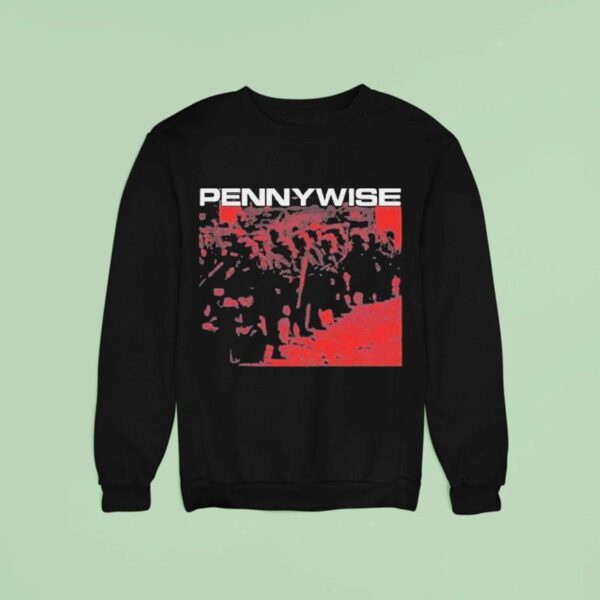 Pennywise Land Of The Free Album Sweatshirt