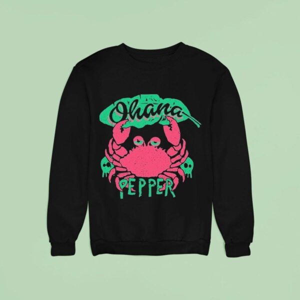Pepper Ohana Crab Sweatshirt