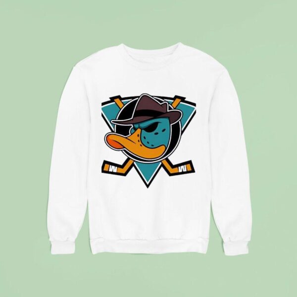 Perry The Platypus Style Anaheim Ducks Hockey Sweatshirt
