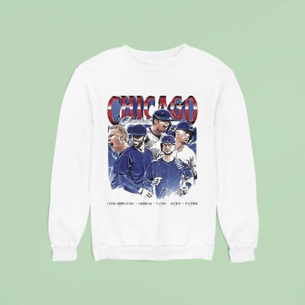 Pete Crow Armstrong Swanson Suzuki Tucker And Hoerner Chicago Cubs Sweatshirt