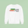 Peter Tosh Live Clean And Let Your Works Be Seen Sweatshirt
