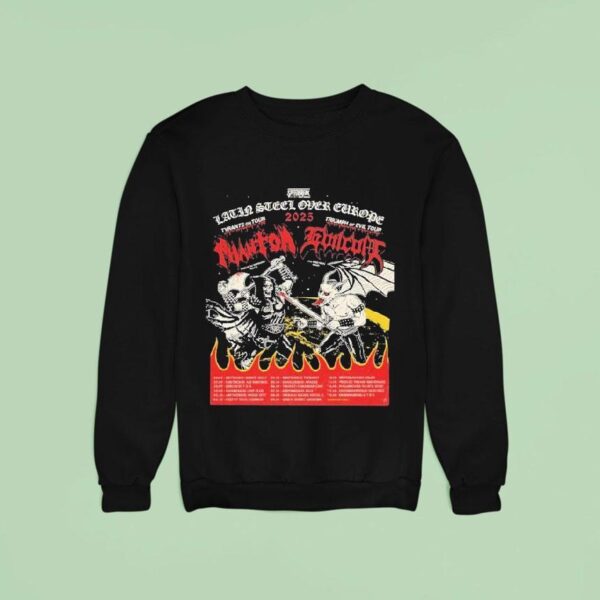 Phantom Evilcult Latin Sl Over Europe Tour Dates Sweatshirt