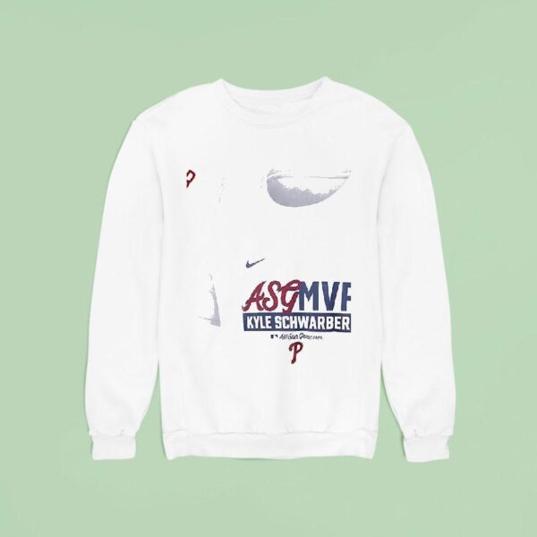 Philadelphia Phillies Kyle Schwarber All Star Game Mvp Name And Number Sweatshirt