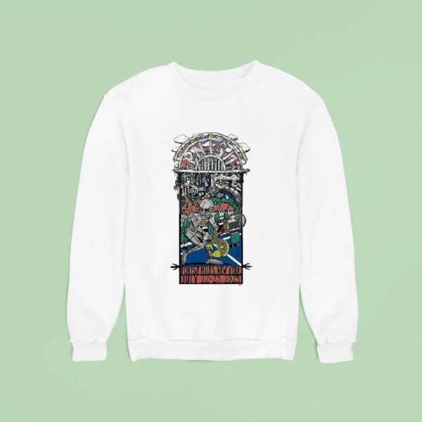 Phish July Forest Hills Stadium Forest Hills New York Robot Fish Concer Sweatshirt