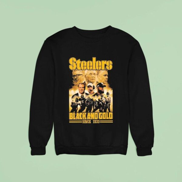Pittsburgh Slers Black And Gold Since Sweatshirt