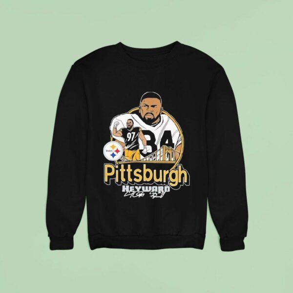 Pittsburgh Slers Cameron Heyward Signature Sweatshirt