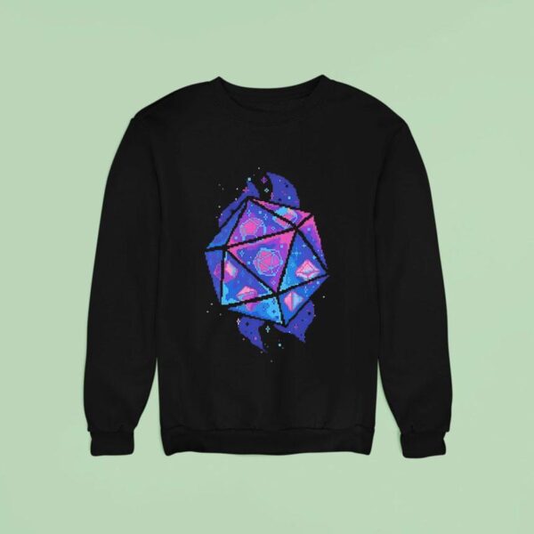 Pixel Art D Sweatshirt