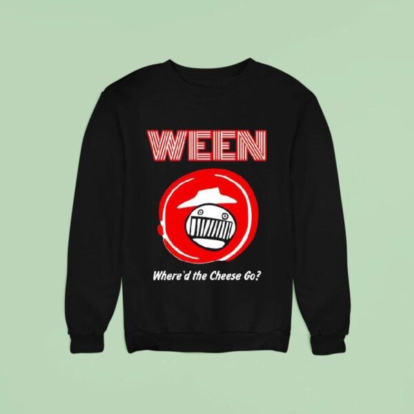 Pizza Hut Ween Where D The Cheese Go Sweatshirt