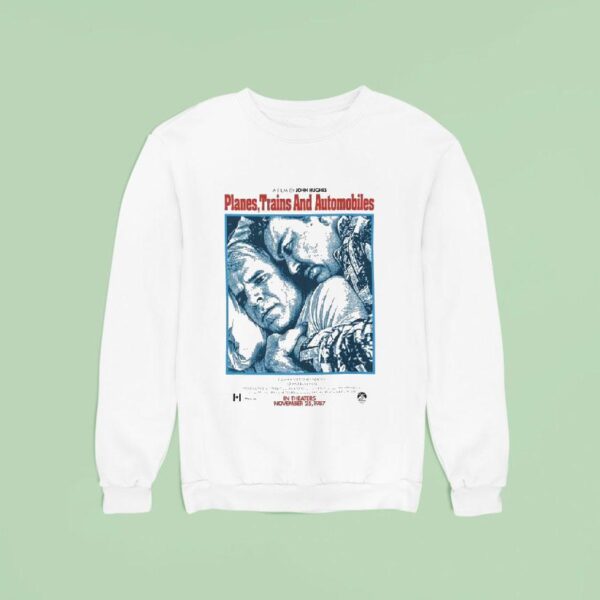 Planes Trains And Automobiles Two Pillows Sweatshirt
