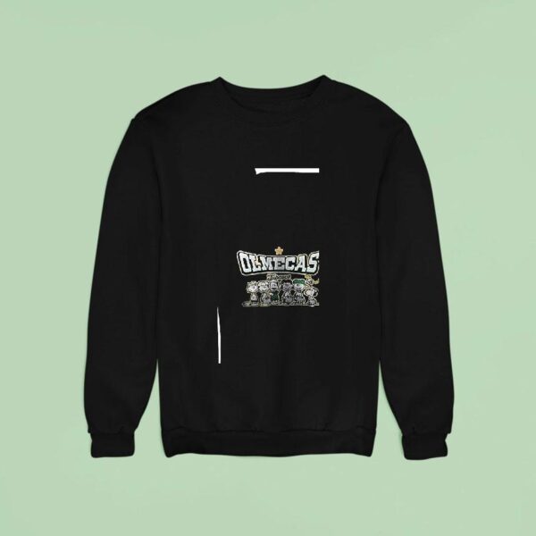 Playera Olmecas De Tabasco X Peanuts Sweatshirt