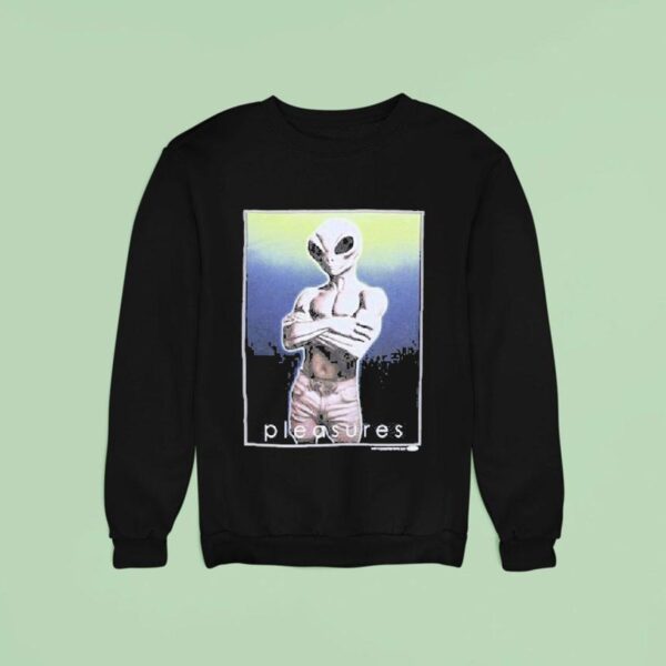 Pleasures Yoked Alien Sweatshirt