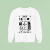 President King Of Terrors Peace Fearless Scrip Sweatshirt